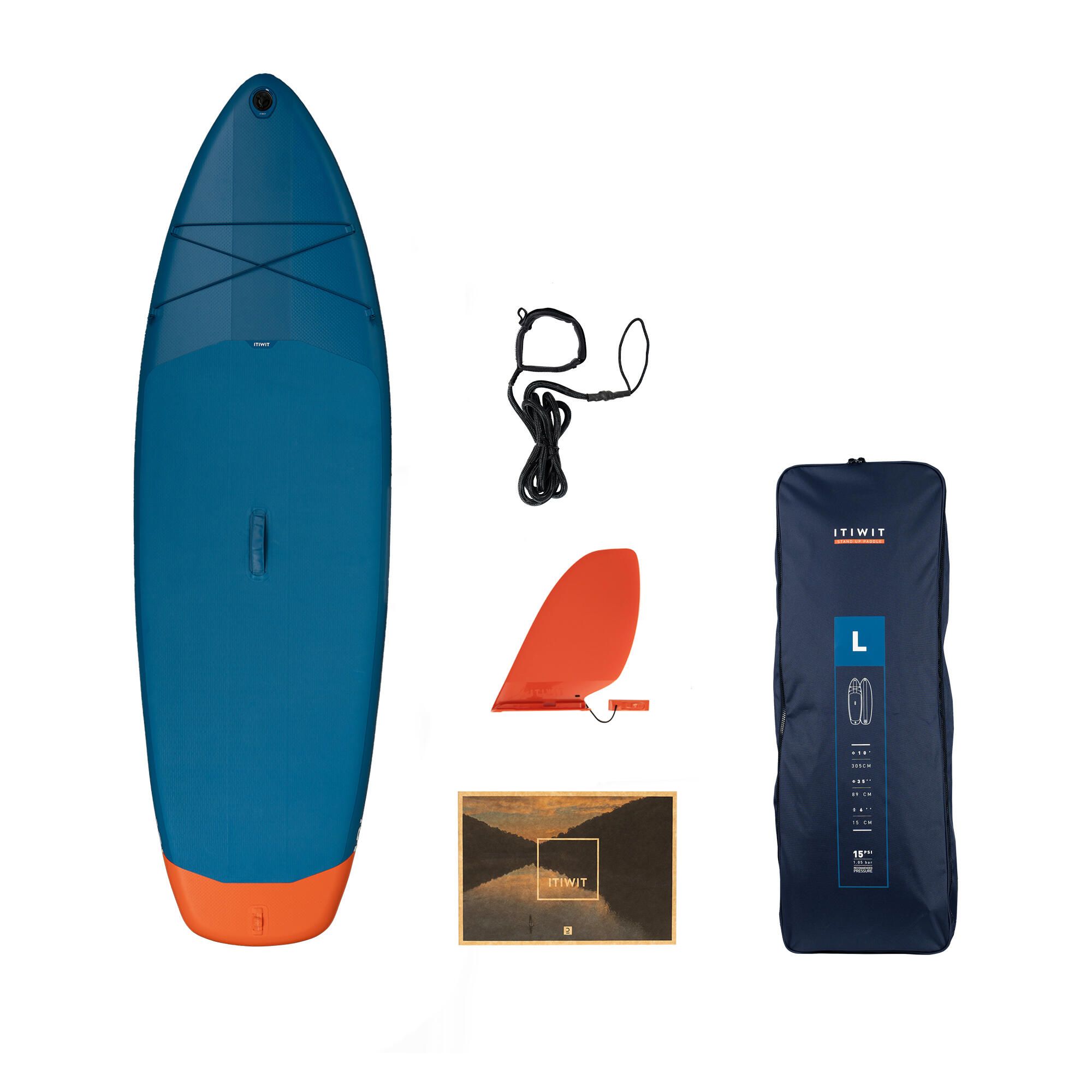Stand up paddle gonflabil mărimea L - produs resigilat (nou) Decathlon