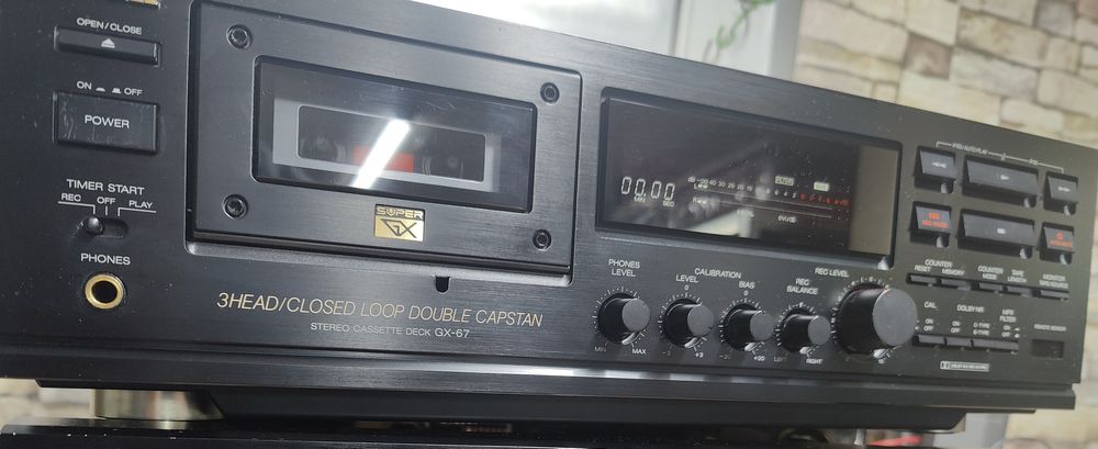 Akai GX-67 ,3 head, calibrare,open-close