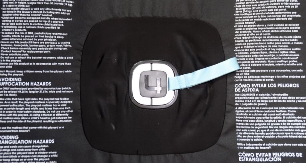 4Moms Breeze - сгъваема кошара за спаме и игра, за път