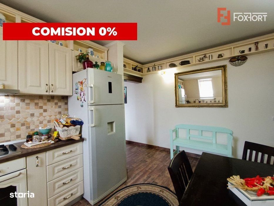 COMISION 0% Apartament stil vintage cu 3 camere, 63 mp, Judetean  - V8