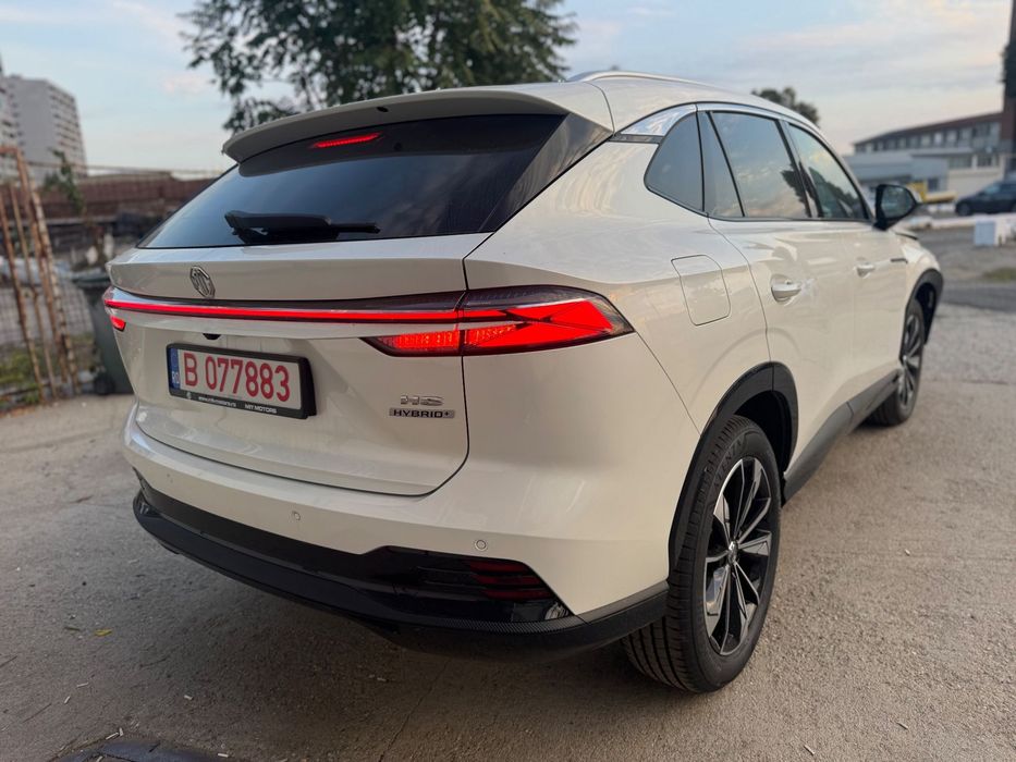 MG HS 2025, HEV Exclusive 1.5 T-GDi Full HYBRID 224 CP, 500 km, avariat