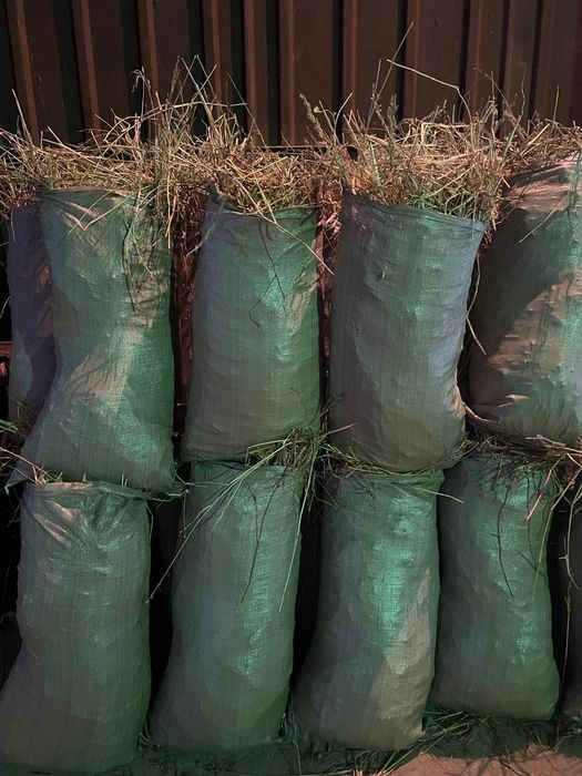 Сено  в мешках пр.Назарбаева !