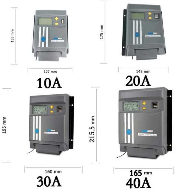 Соларен MPPT контролер 20A 12/24V вход PV 100V(предлагаме 20,30 и 40А)