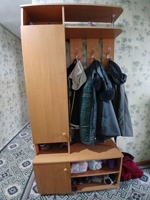 Шкаф для обуви и курток с прихожую