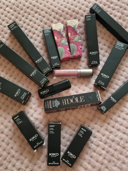 Kiko Milano спирала, червило, молив, почистващо