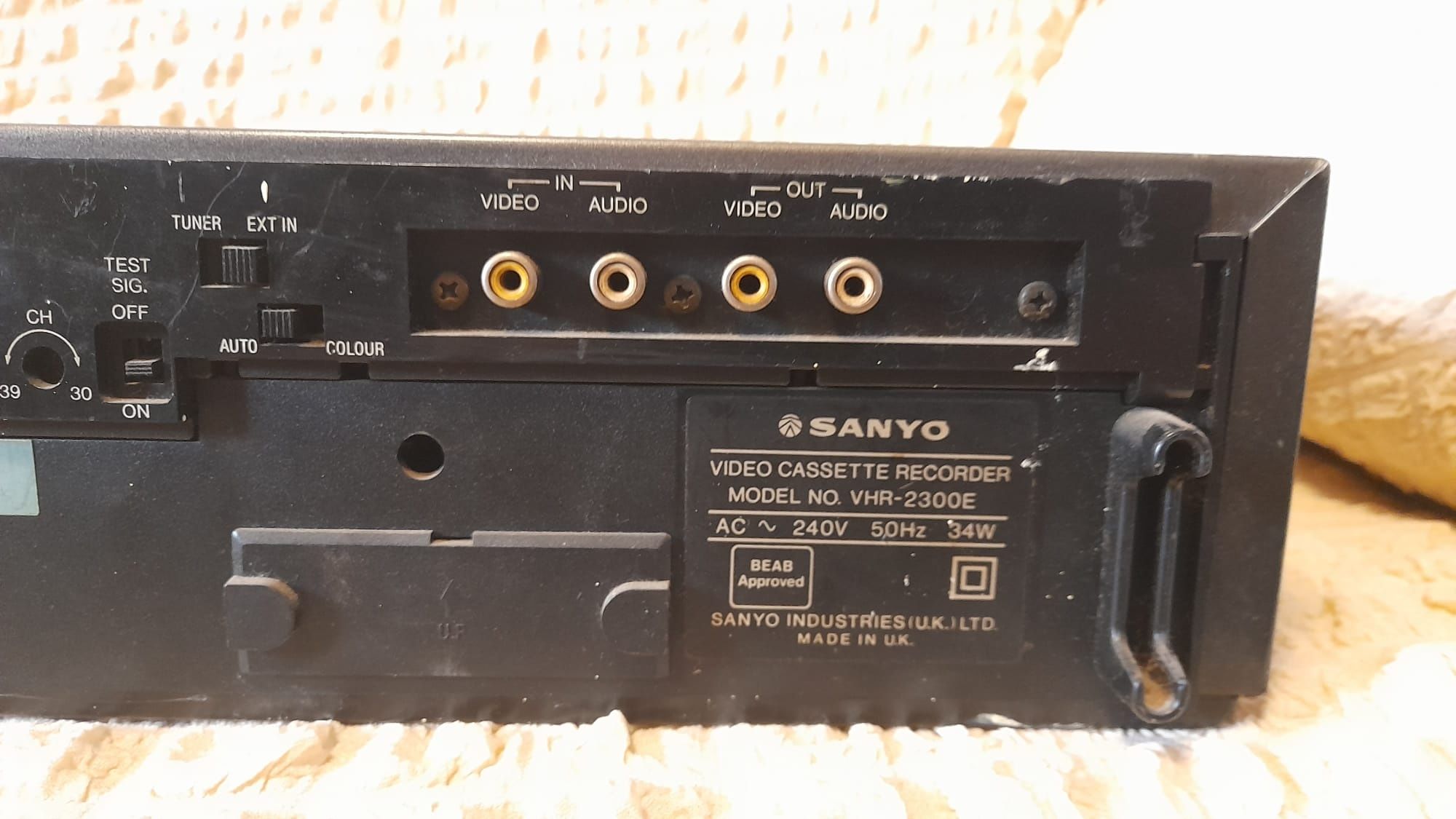 Video recorder Sanyo VHR 2300E