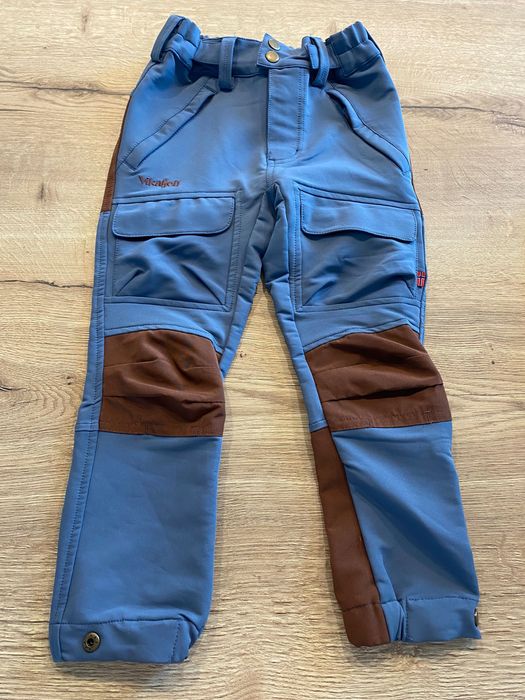 Детски зимен панталон за планина Vikafjell 110 см