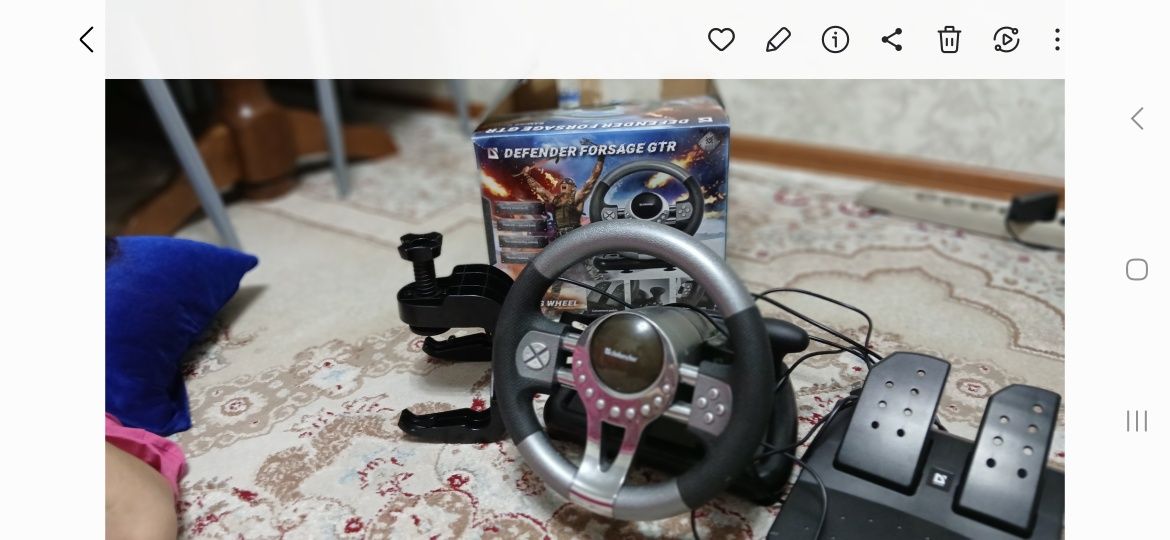 Руль игровой состояние отличное
