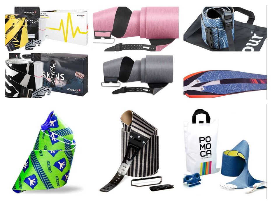 Piele Foca Ski Schi Tura Pomocca Montana Gecko Fischer Contour Elan