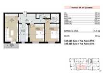 Apartament 3 Camere Sector 4 Grand Arena 77.95Mp