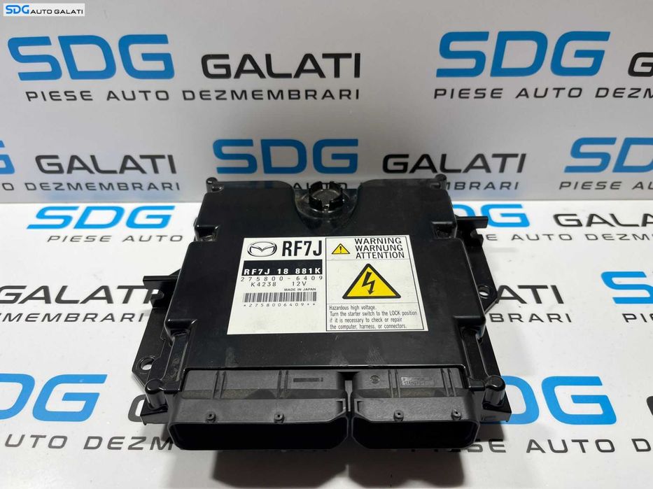 ECU Calculator Mazda 6 2.0 D RF7 2002 - 2008 Cod RF7J18881K 275800-6409 [L3231]