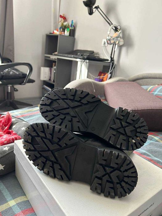 Зимние сапоги из натуральной кожи