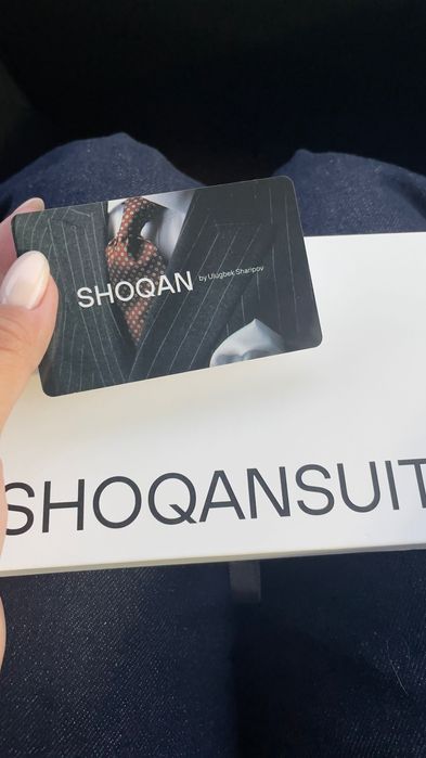 Сертификат на 100 000 то в Shoqan suits