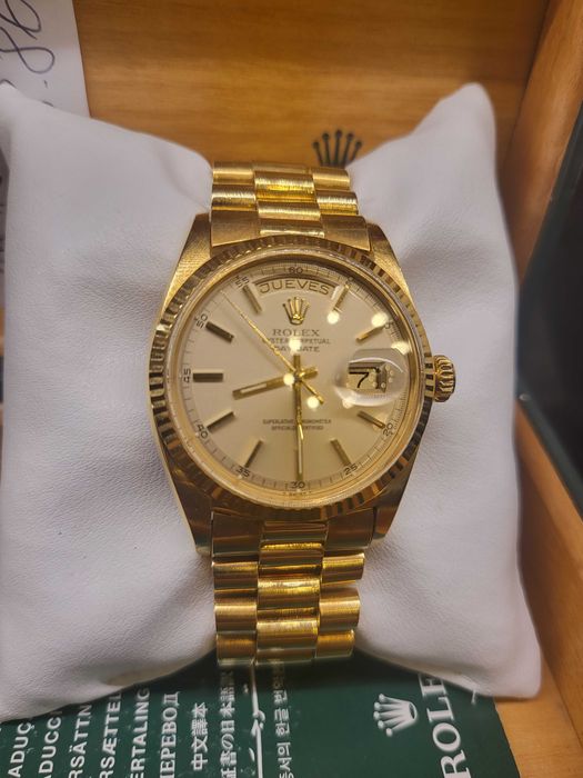 Rolex Day-Date aur 18k ref.1803 in stare perfecta , recent servisat