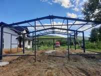 Vând hale metalice lucrăm fără avans