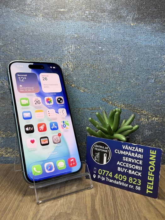 Iphone 16/128gb/2 ani Garantie Centrul De Telefoane/rate