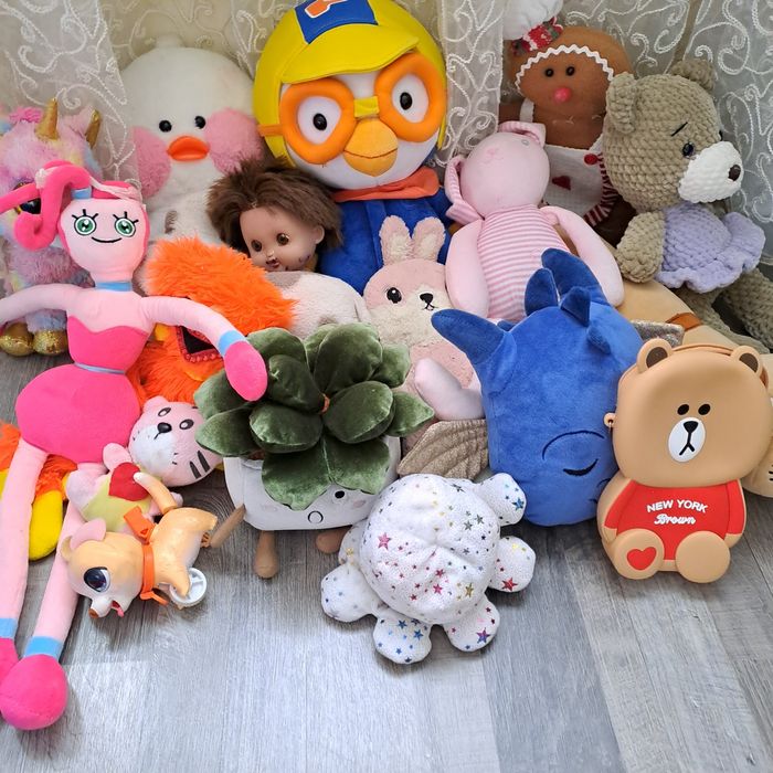 Детские игрушки мягкие