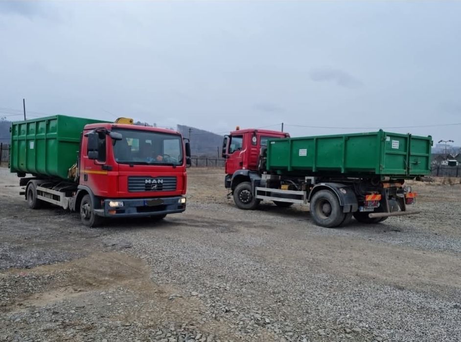 Container moloz transport