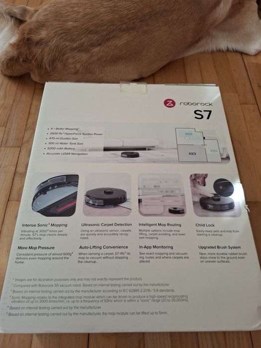 Продава се прахосмукачка робот Roborock S7!