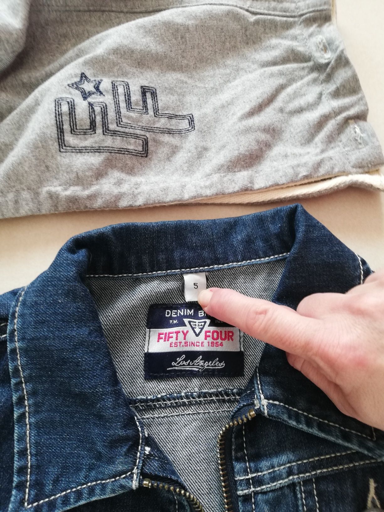 Geaca blugi băieți 5 ani Denim Brand