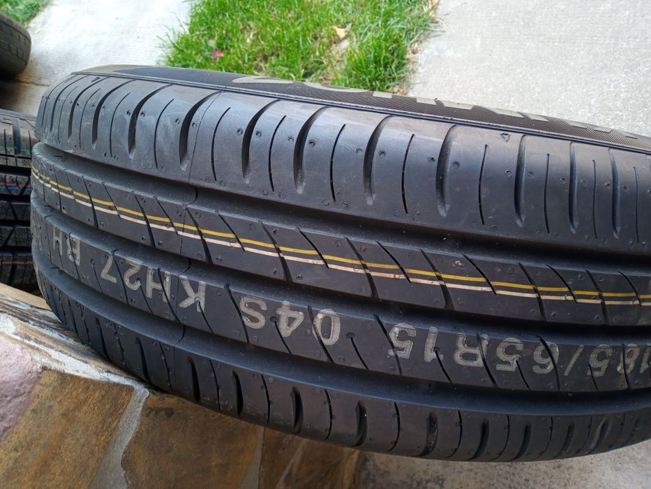 Anvelope de vara +jante (rezerve nefolosite) logan,sandero185 65 15