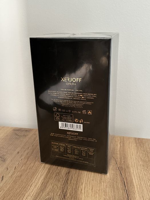 Парфюм XERJOFF OPERA 100ml унисекс аромат