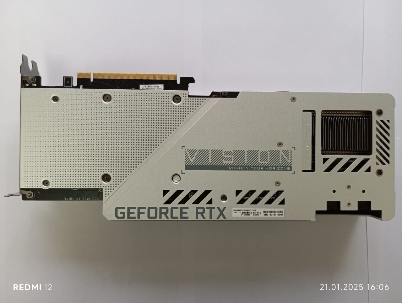 GeForce RTX 3080 TI Vision OC 12G