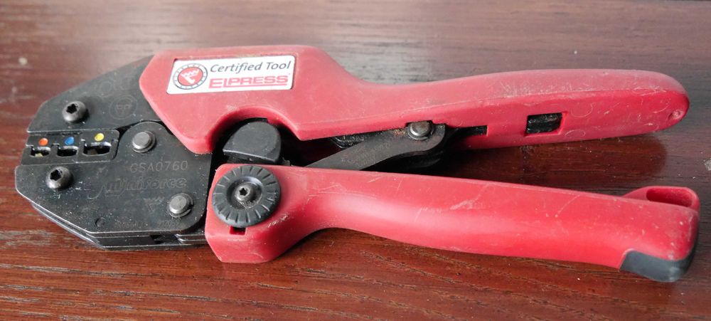 Clește sertizat papuci electrici Elpress GSA0760