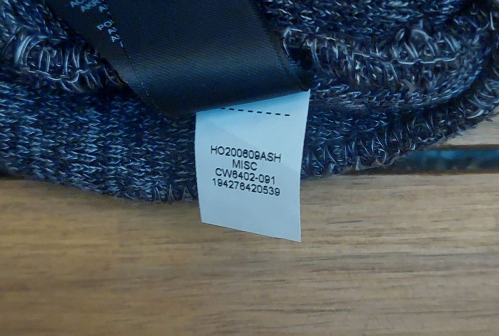 Jordan зимна шапка Cuffed Beanie, сива