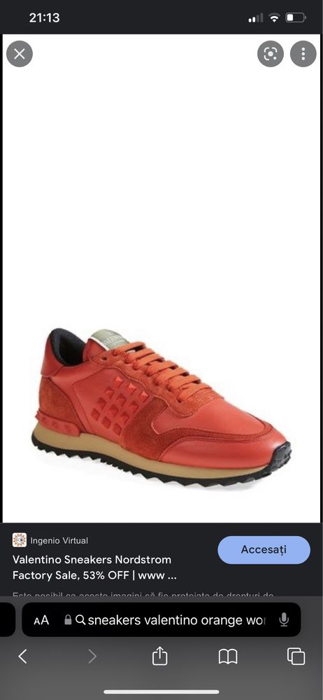 Sneakers Valentino Rockstud Orginiali