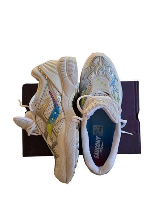Saucony Grid Web sneakers new, size 45, white and multicolor
