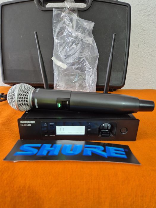 Shure GLXD4R cu SM58 Profesionale wirless