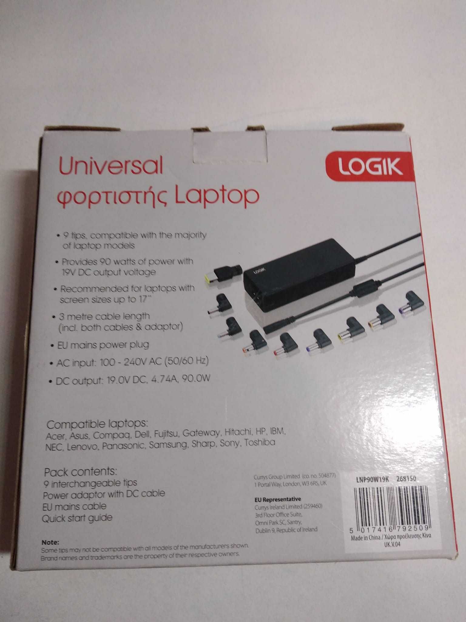 Incarcator Laptop Universal 90W - Livrare Gratuita