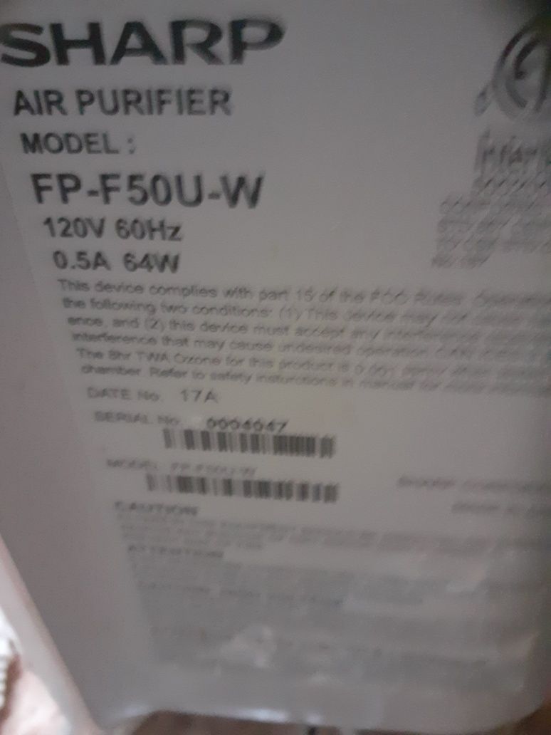 Purificator aer sharp
