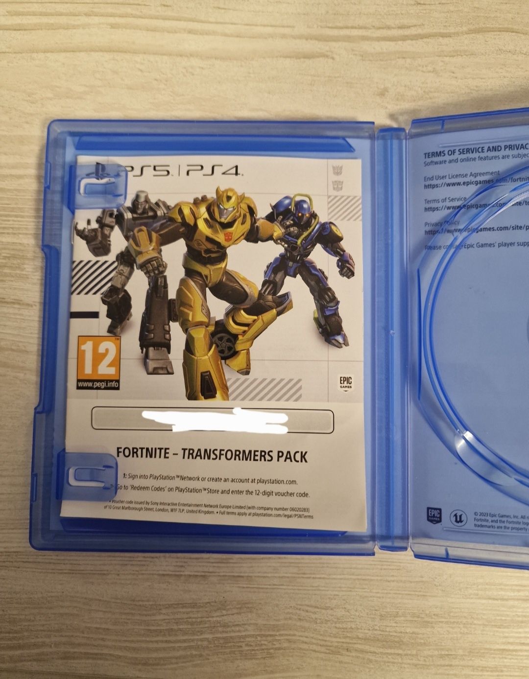 Fortnite Transformers Pack Ps4 ps5