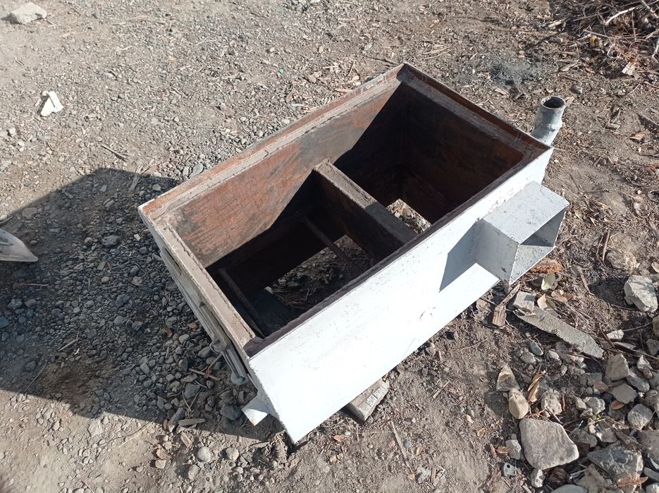 Железная печь для водяного отопления