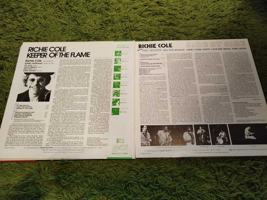 Pack 4 LP PRESE VINIL Editii JAPONEZE -Richie Cole- (EX/NM)
