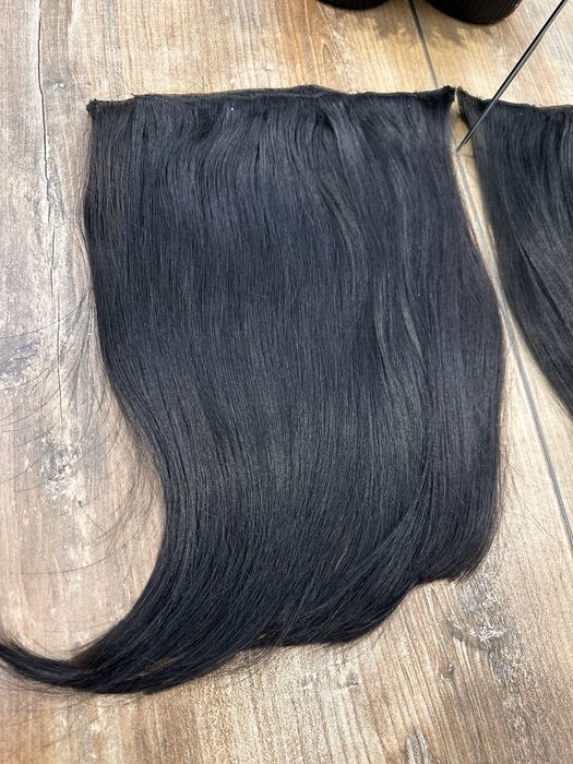 Естествена коса/ права с двойна плътност