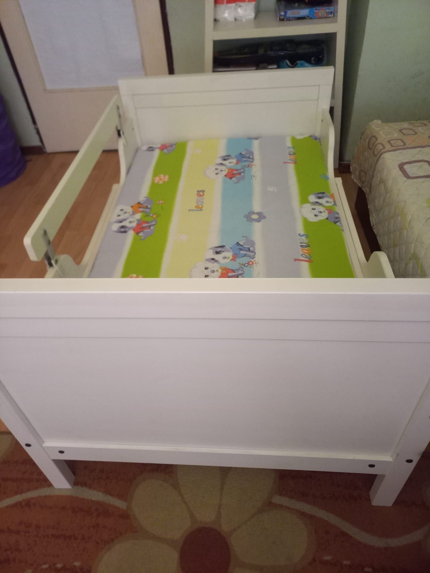 Разтегателно легло Sundvik Ikea 80/200 бяло
