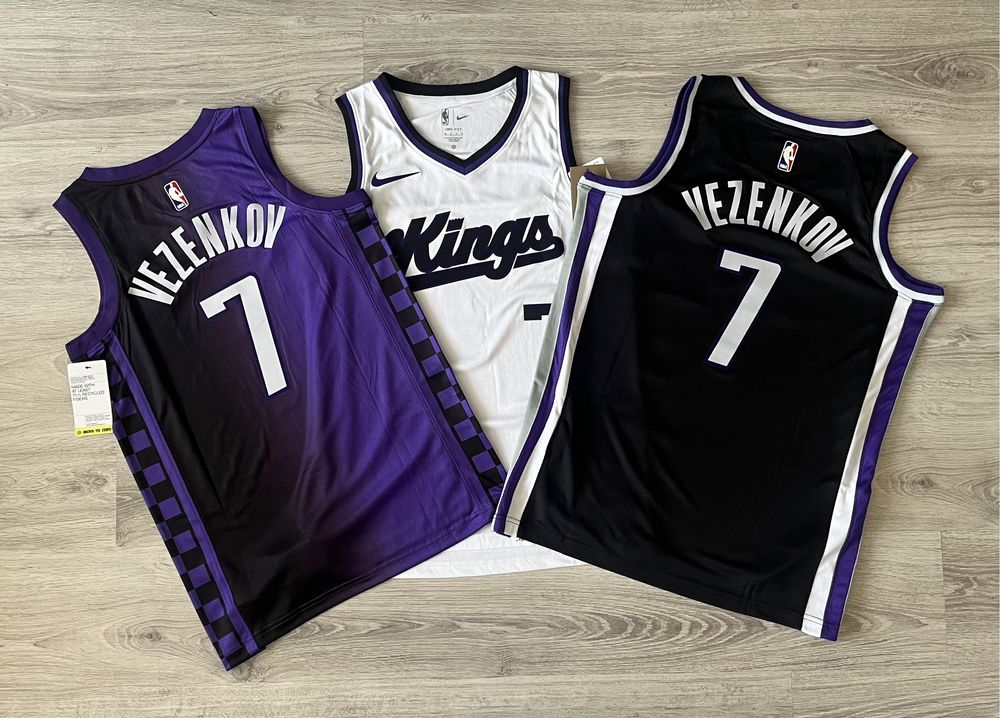 NBA jersey Nike / Sacramento Kings / Vezenkov / Везенков