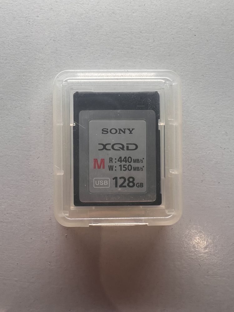 Sony XQD Seria M, 128GB, 440MB/s citire, 150MB/s scriere