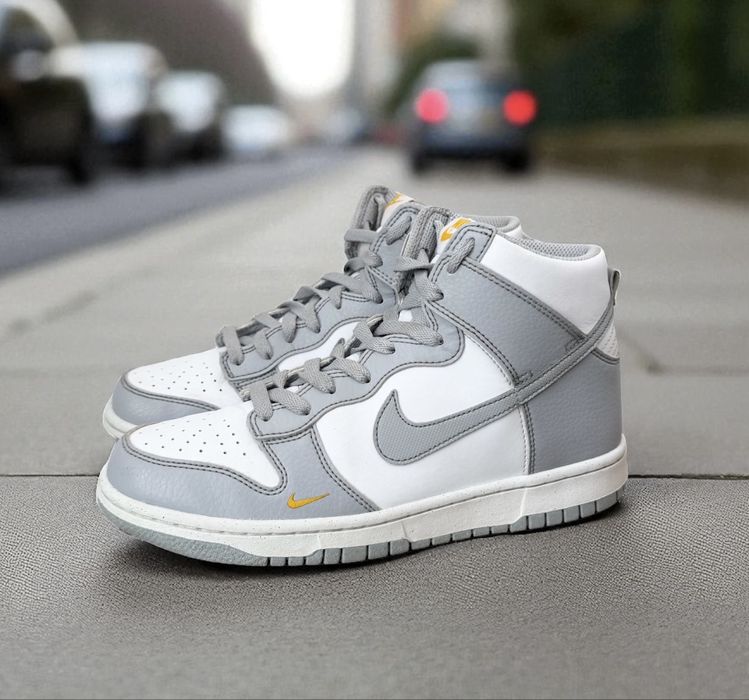 Nike Dunk High Grey  (38) Маратонки