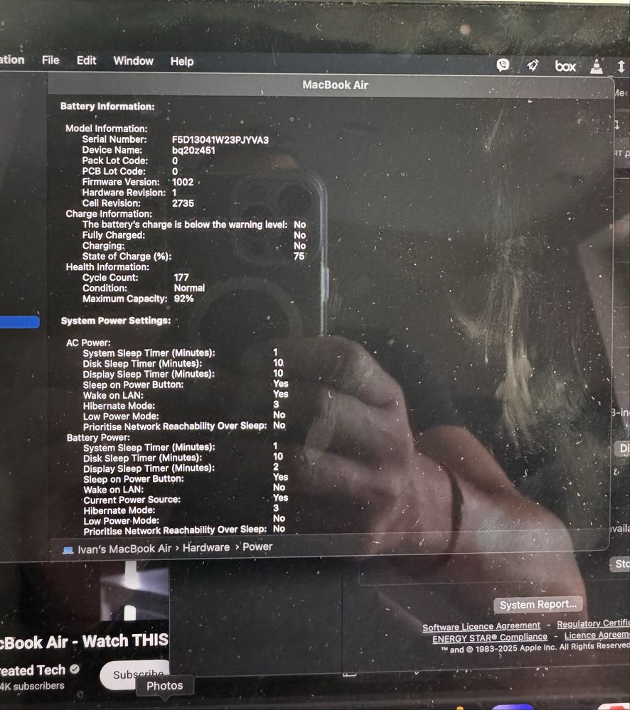 Macbook Air M1 13.3'inch 8GB RAM, 256GB SSD, Retina Display