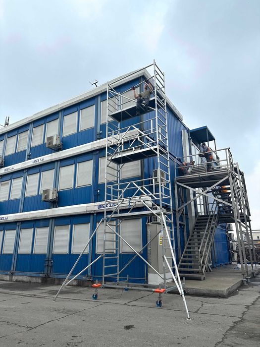 Inchiriez Schela Aluminiu Roti Modulara Mobila - Schela Fatada - Scara