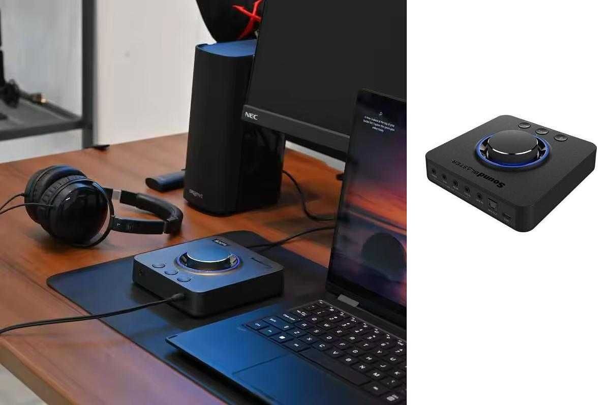 Creative Sound Blaster X4 Външна звукова карта/USB-C/SXFI