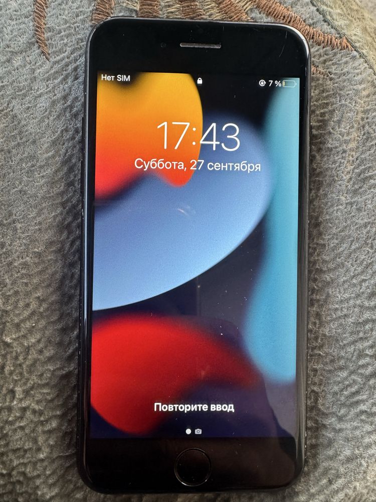 iphone7 128gb black