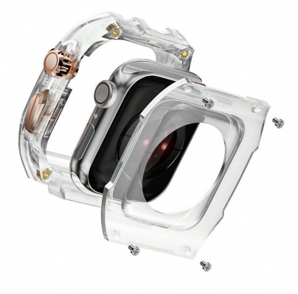 Husa+Curea Lux Design Apple Watch 9/8/7/6/5/4/SE