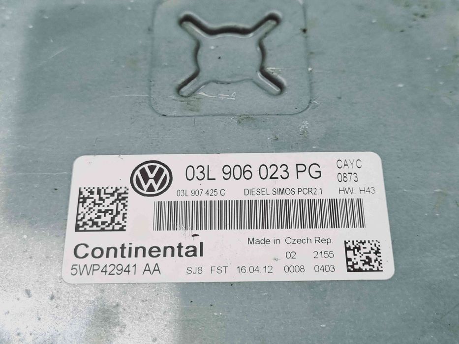 Calculator motor ECU Volkswagen Golf 6 (5K1) [Fabr 2009-2013] 03L90602