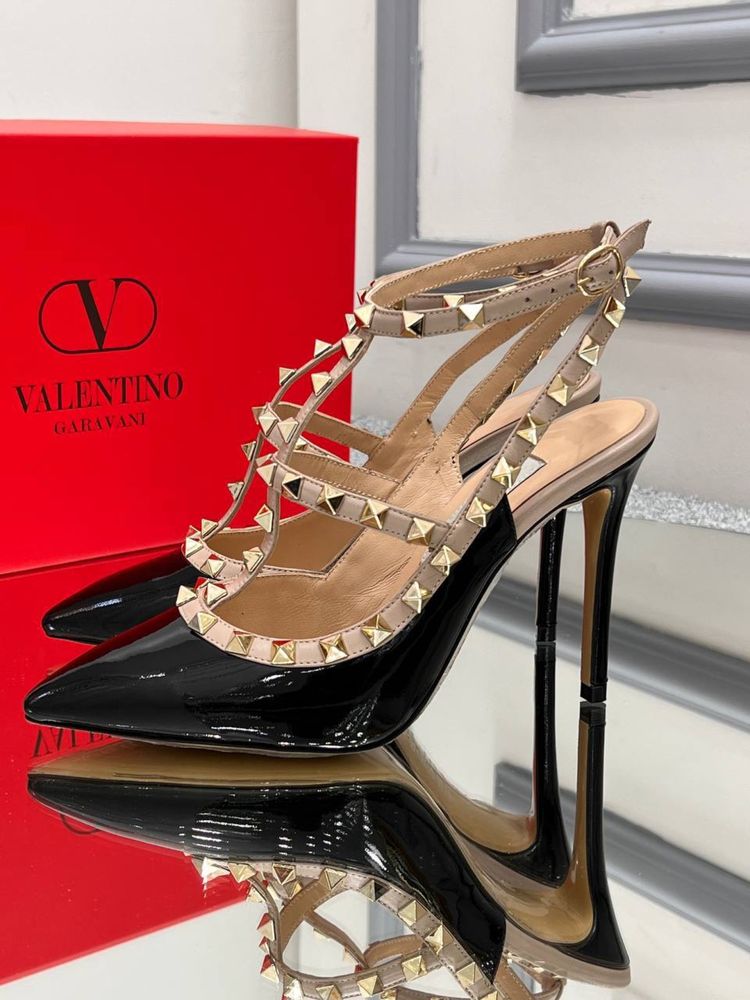 Pantofi piele naturală Valentino