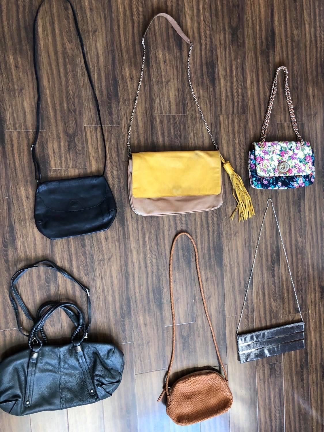 Дамски чанти от естествена кожа,Зара,Zara и др.
